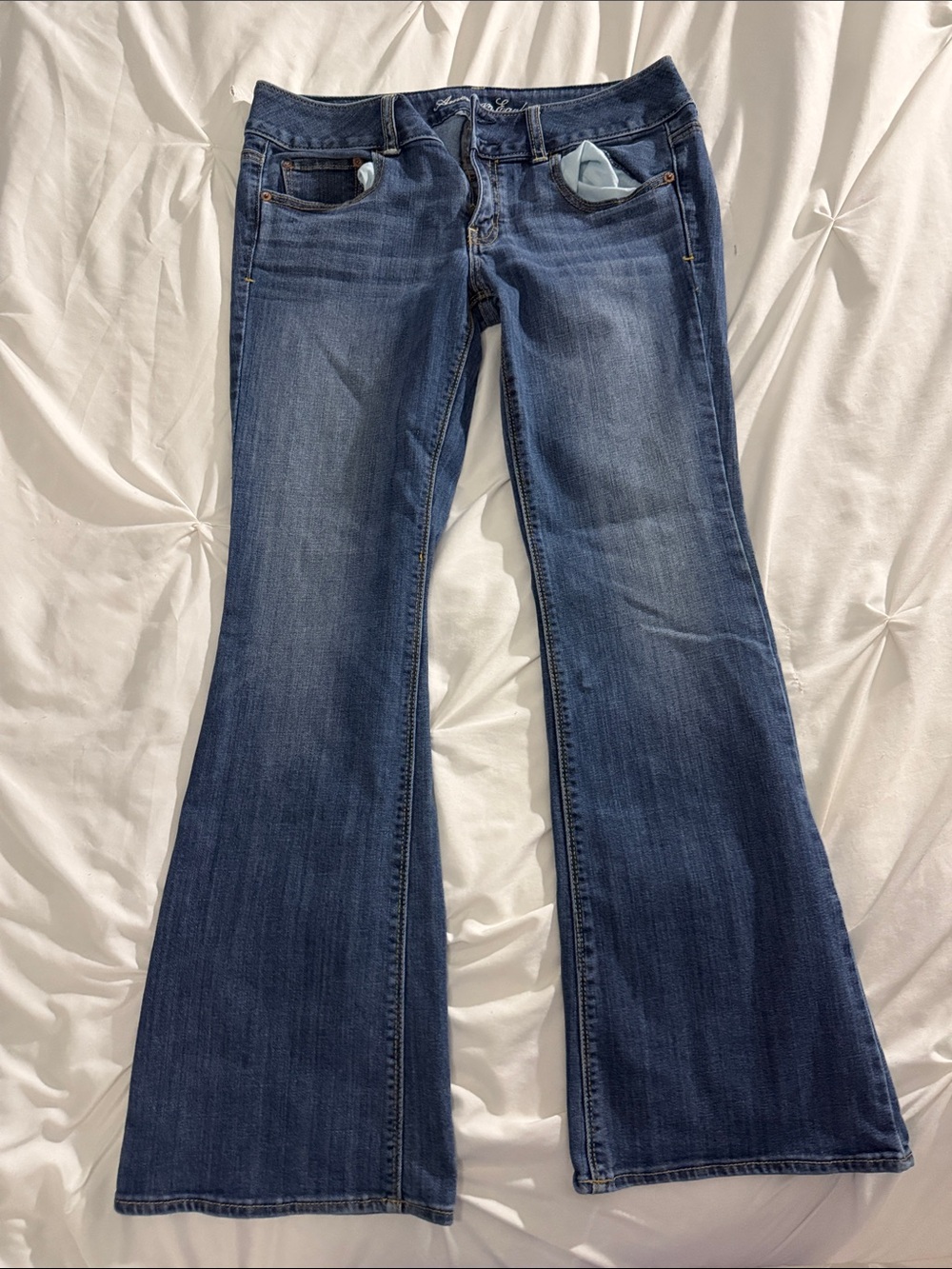 American Eagle Outfitters Medium Blue Flare Jeans